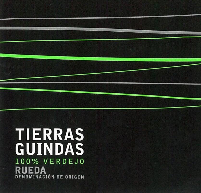 Tierras Guindas Verdejo 2013 Front Label