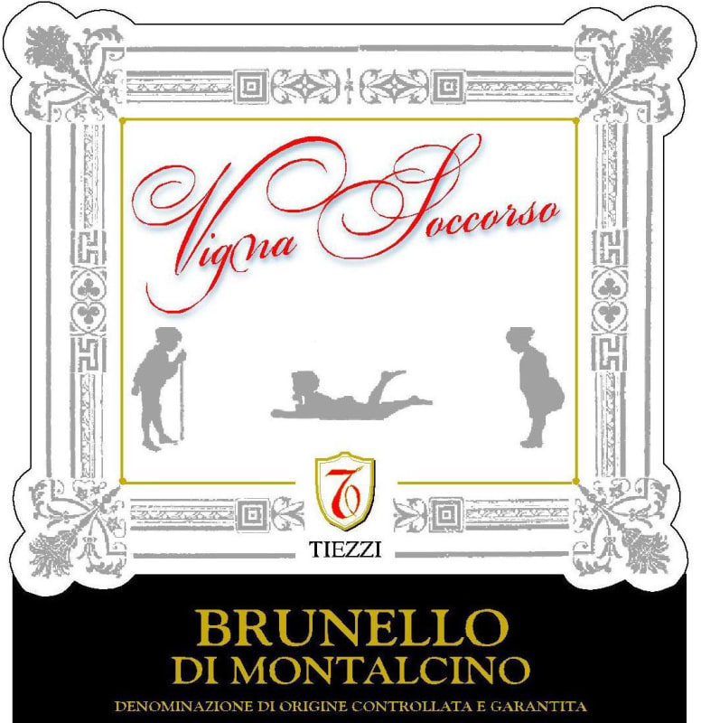 Tiezzi Brunello di Montalcino Vigna Soccorso 2010 Front Label