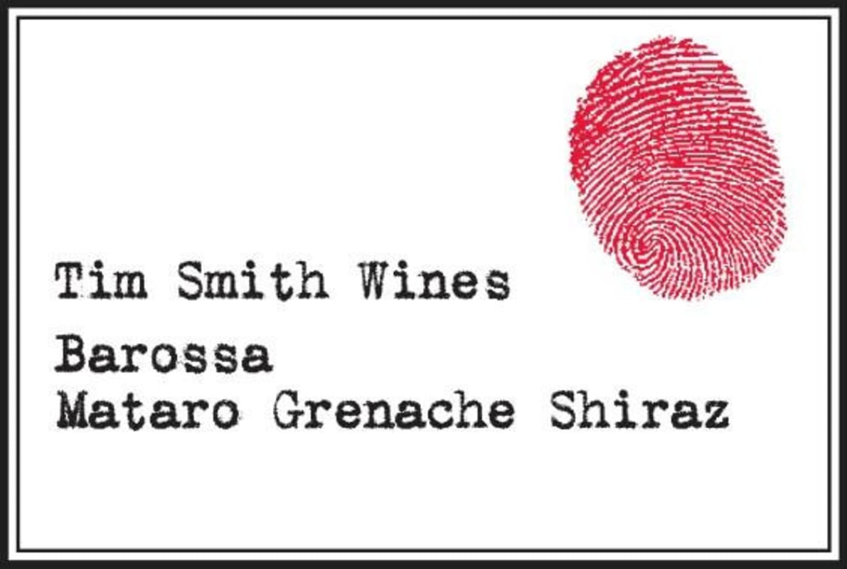 Tim Smith Mataro Grenache Shiraz 2013 Front Label