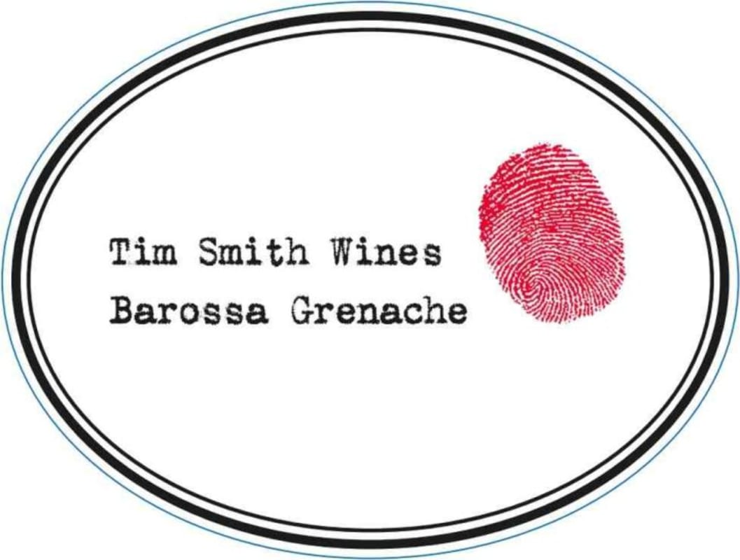 Tim Smith Barossa Grenache 2014 Front Label