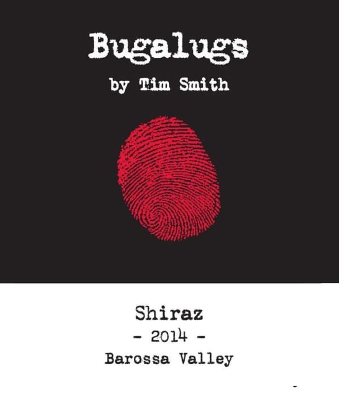 Tim Smith Bugalugs Shiraz 2014 Front Label