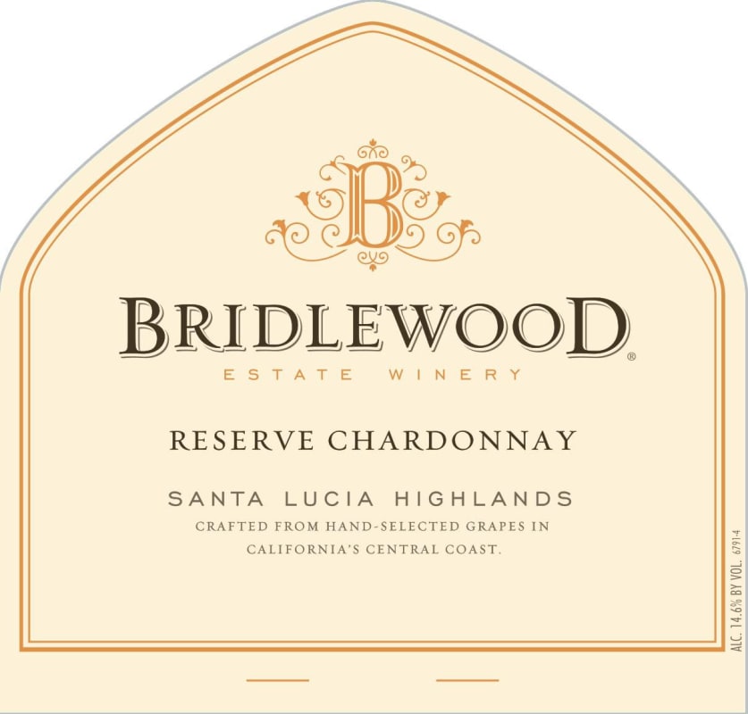 Bridlewood Reserve Chardonnay 2013 Front Label