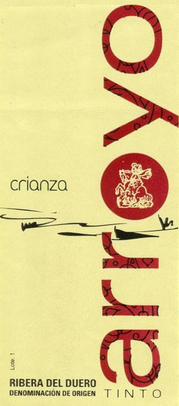 Tinto Arroyo Crianza 2009 Front Label