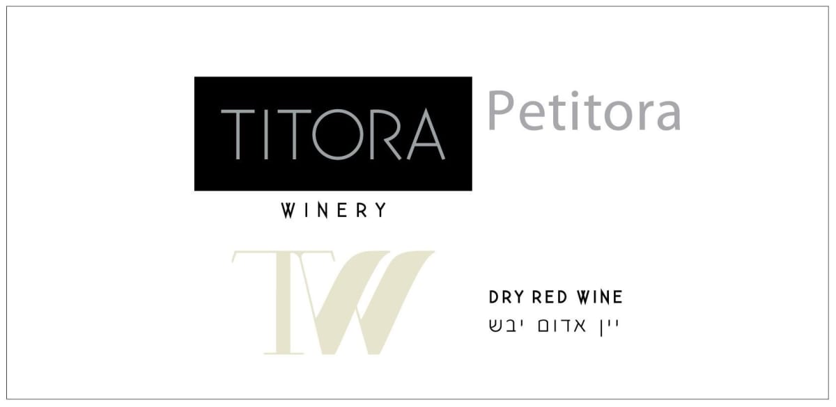 Titora Winery Petitora 2012 Front Label
