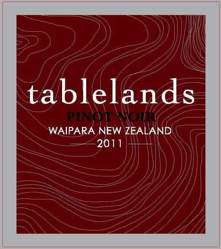 TL Wine Co Pinot Noir 2011 Front Label
