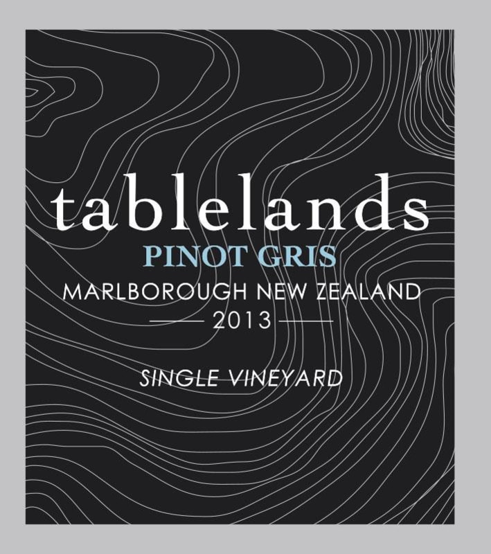 TL Wine Co Pinot Gris 2013 Front Label