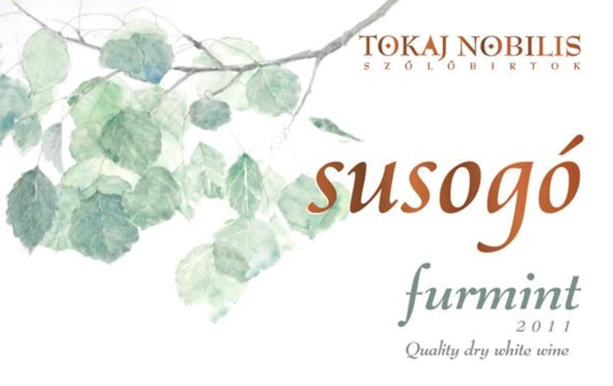 Tokaj Nobilis Susogo Furmint 2011 Front Label