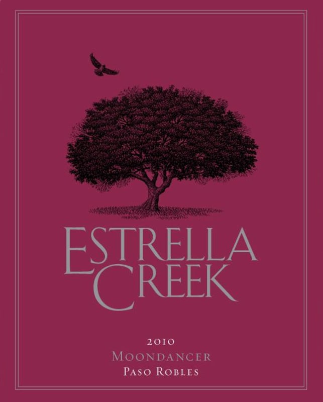 Estrella Creek Wines Moondancer 2010 Front Label