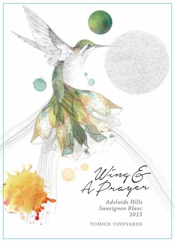Tomich Hill Wing a Prayer Sauvignon Blanc 2015 Front Label