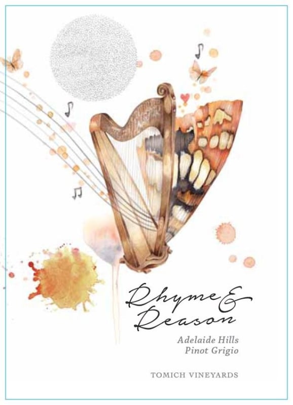 Tomich Hill Rhyme & Reason Pinot Grigio 2016 Front Label