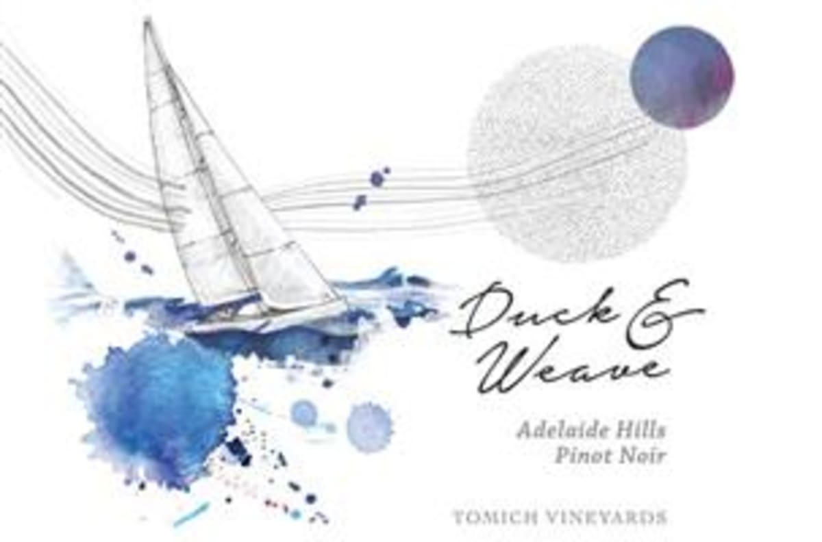 Tomich Hill Duck & Weave Pinot Noir 2015 Front Label
