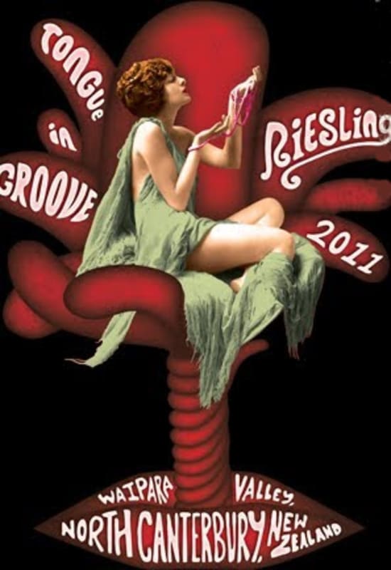 Tongue in Groove Riesling 2011 Front Label