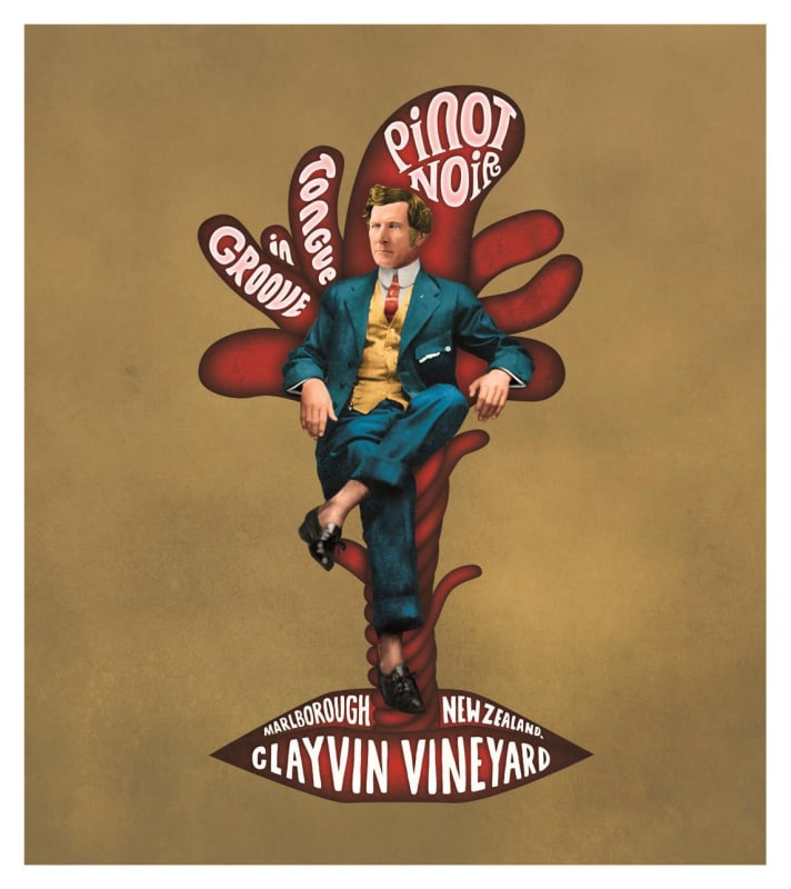 Tongue in Groove Clayvin Vineyard Pinot Noir 2013 Front Label
