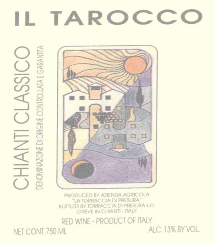 Torraccia di Presura Chianti Classico Il Tarocco 2006 Front Label