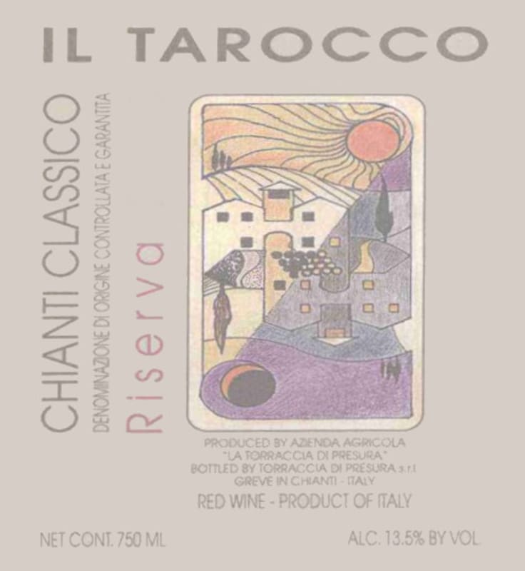 Torraccia di Presura Chianti Classico Il Tarocco Riserva 2006 Front Label