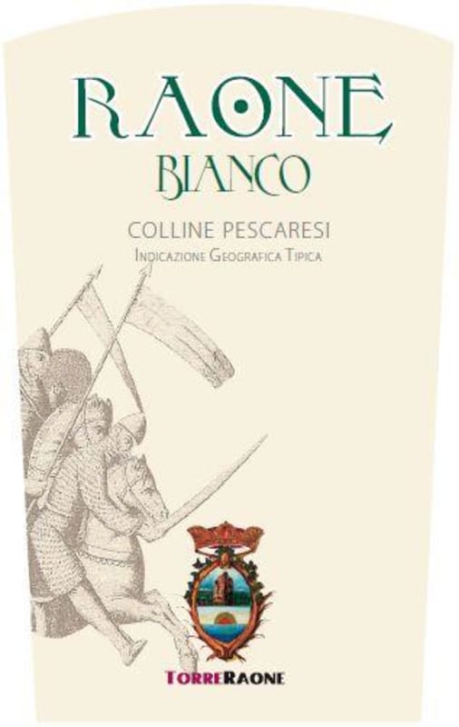 Torre Raone Colline Pescaresi Raone Bianco 2014 Front Label
