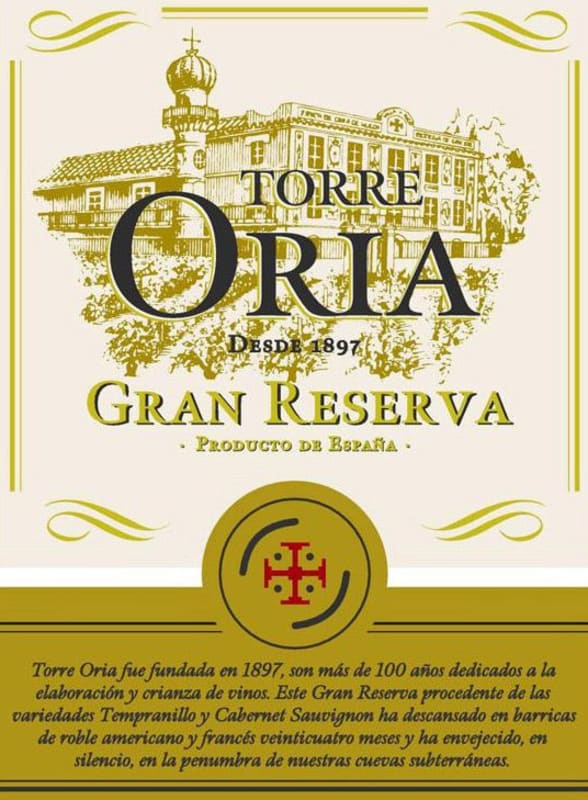 Torreoria Gran Reserva 2010 Front Label