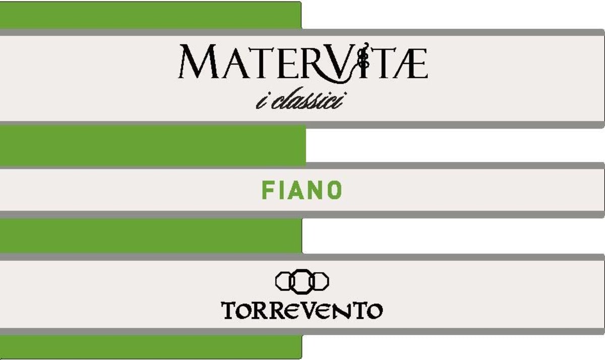 Torrevento Azienda Vinicola Puglia Matervitae Fiano 2014 Front Label