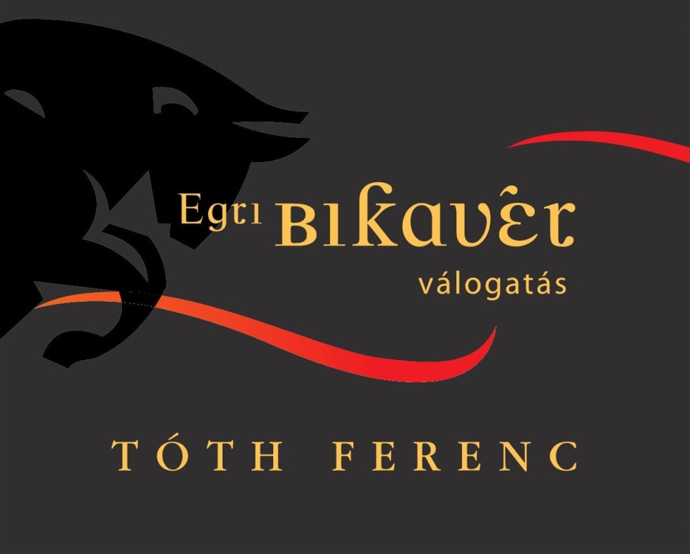 Toth Ferenc Winery Egri Bikaver Valogatas 2013 Front Label