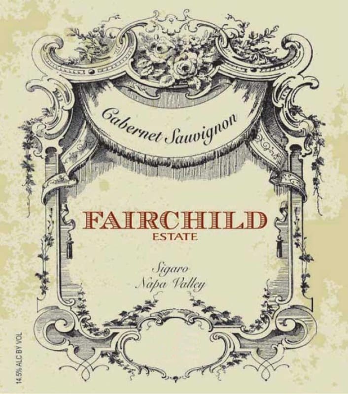 Fairchild Sigaro Cabernet Sauvignon 2009 Front Label