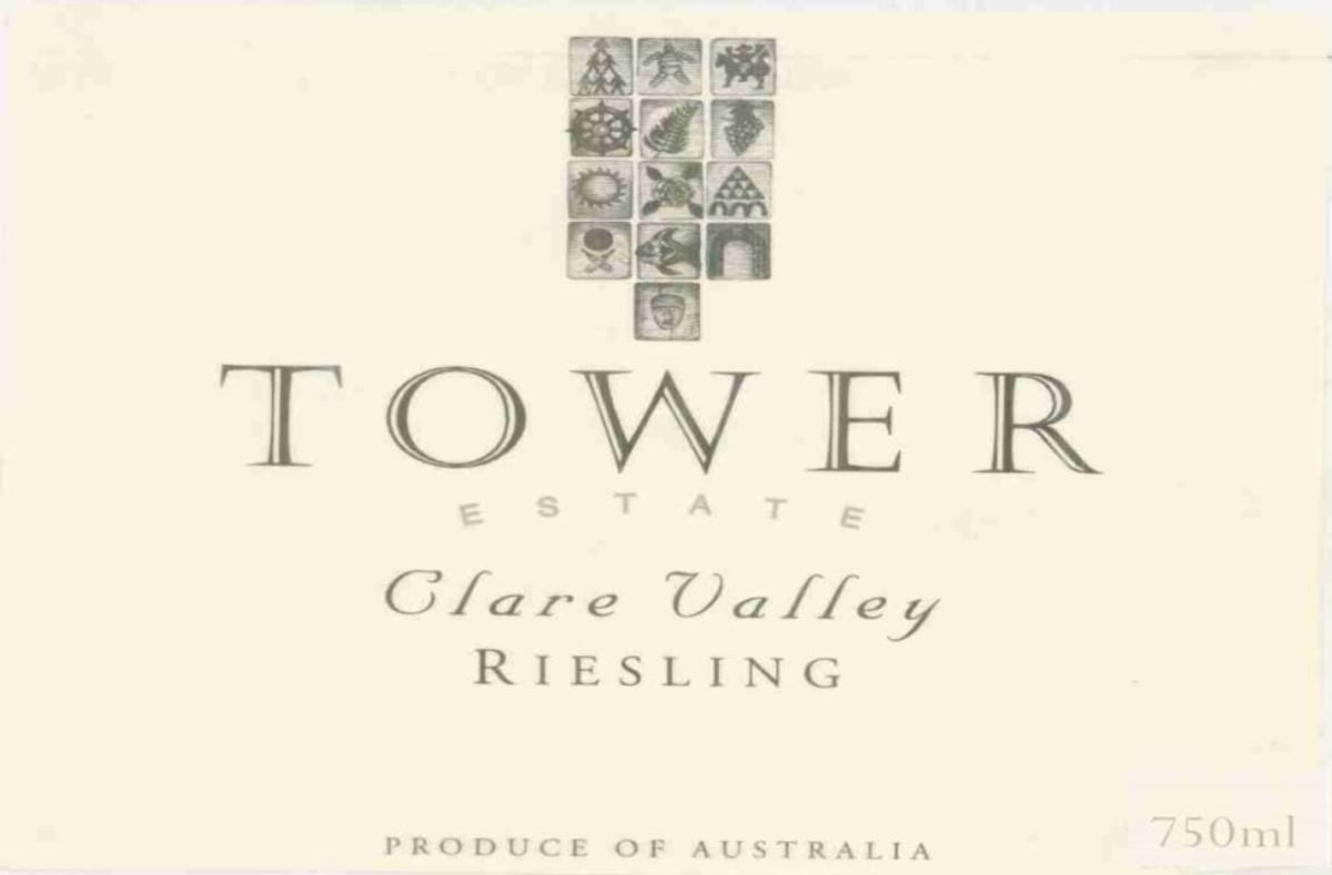 Tower Estate Riesling 2008 Front Label