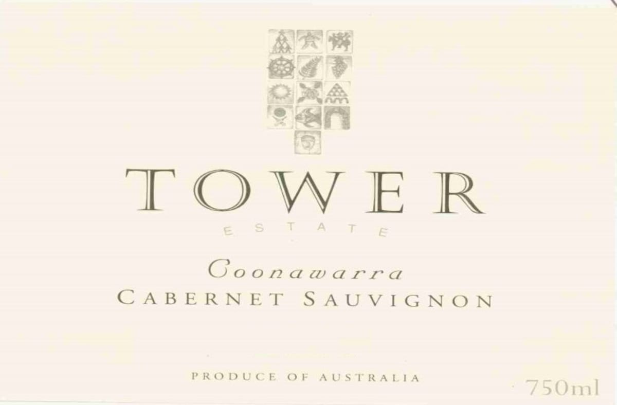 Tower Estate Cabernet Sauvignon 2003 Front Label