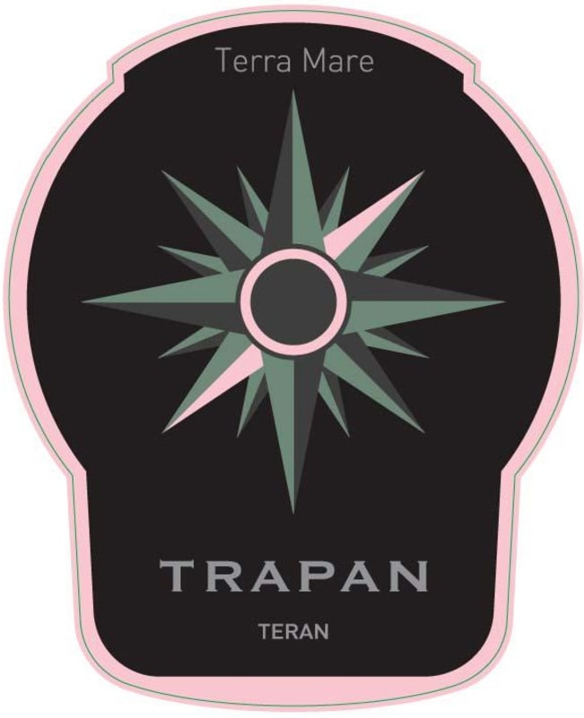 Trapan Vina Terra Mare Teran 2012 Front Label