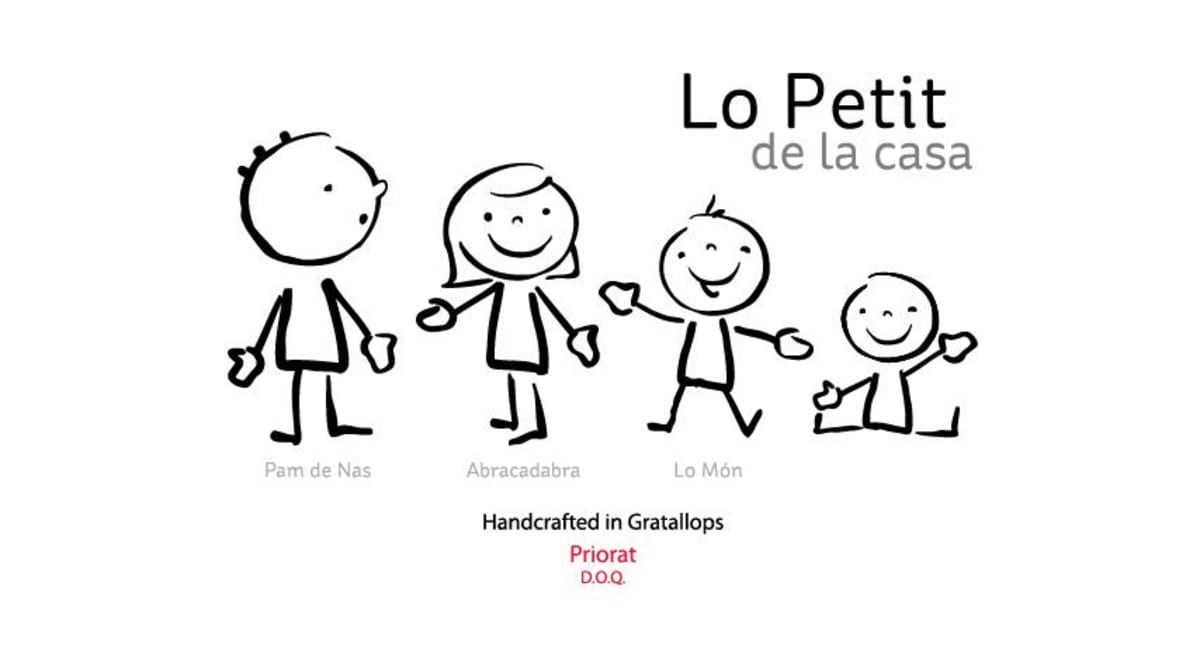 Trossos Del Priorat S.L. Lo Petit de la Casa 2012 Front Label