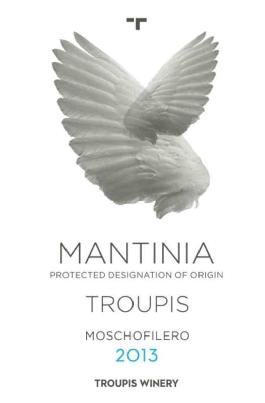 Troupis Winery Mantinia Moschofilero 2013 Front Label