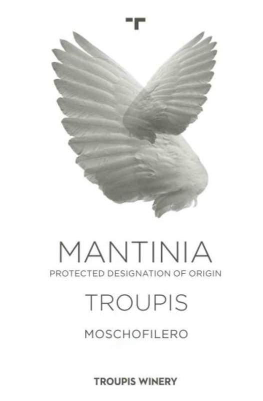 Troupis Winery Mantinia Moschofilero 2014 Front Label