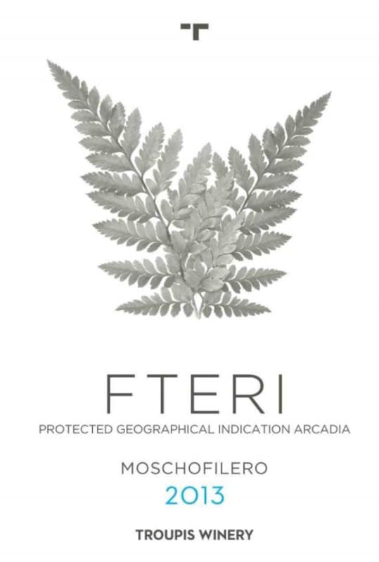 Troupis Winery Moschofilero 2013 Front Label