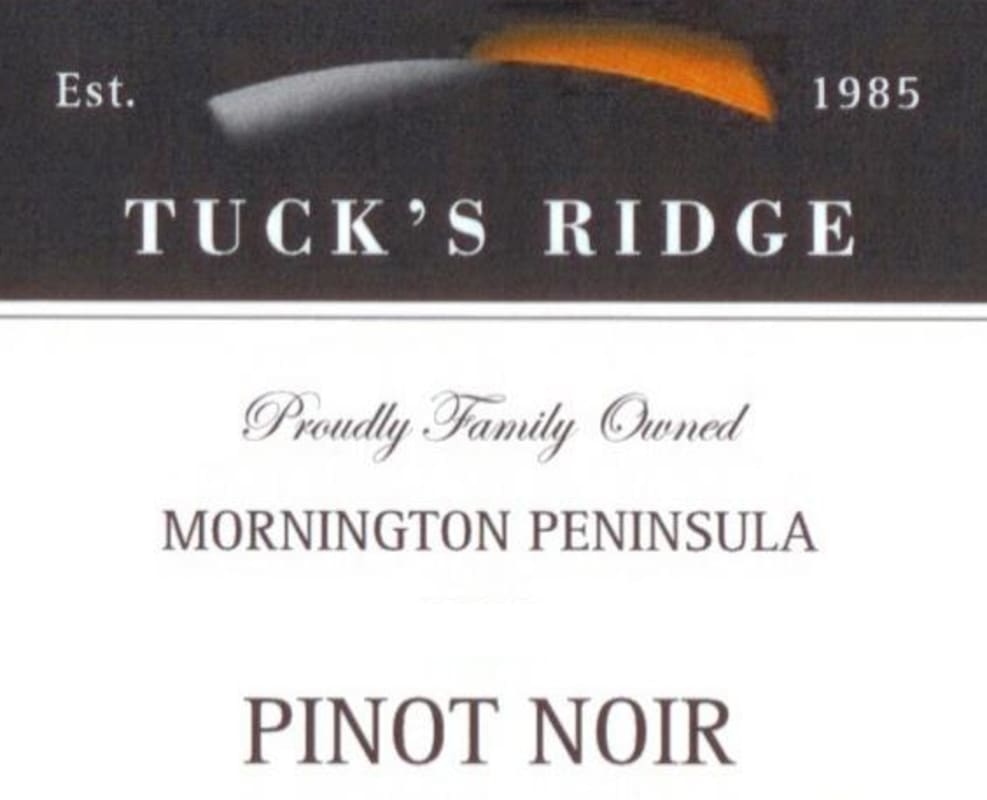 Tuck's Ridge Vineyard Pinot Noir 2011 Front Label