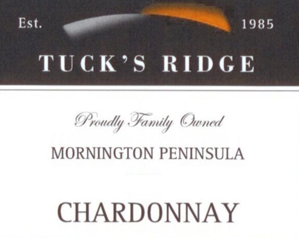 Tuck's Ridge Vineyard Chardonnay 2009 Front Label