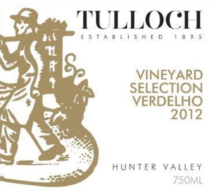 Tulloch Wines Vineyard Selection Verdelho 2012 Front Label