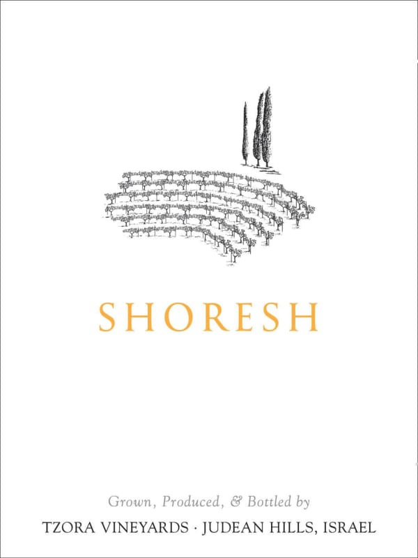 Tzora Shoresh Red 2014 Front Label
