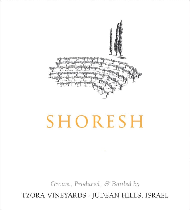 Tzora Shoresh Blanc 2015 Front Label