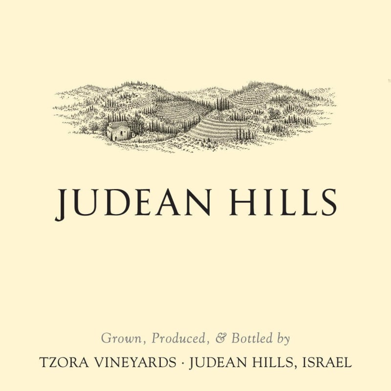Tzora Judean Hills 2013 Front Label