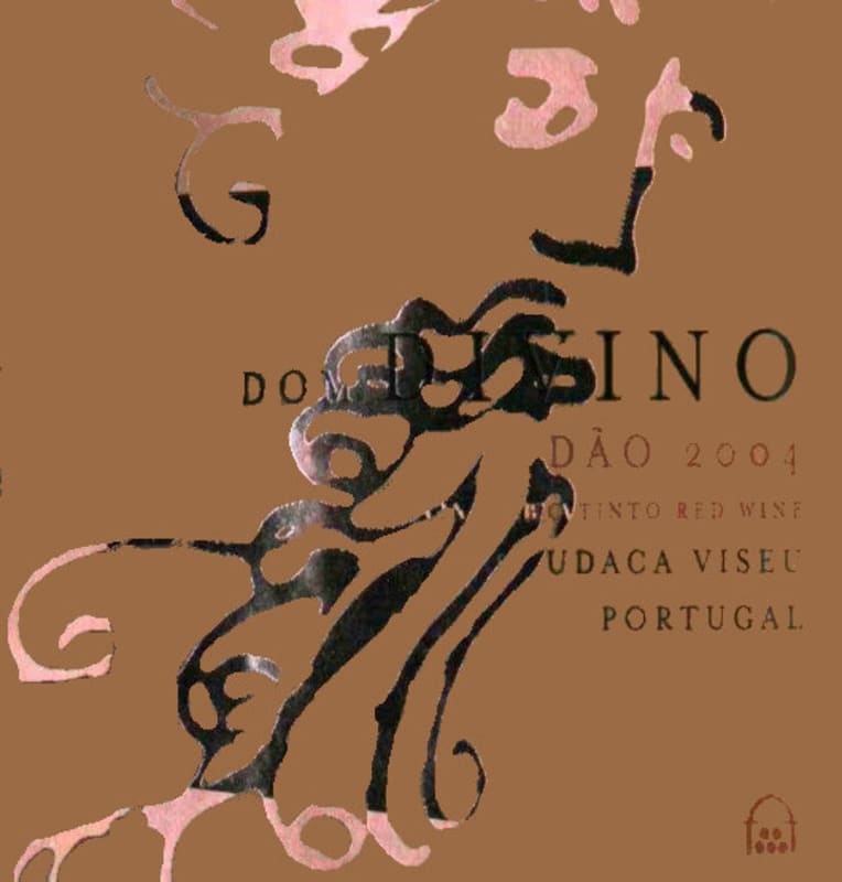 Udaca Dom Divino Tinto 2004 Front Label