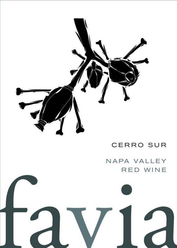 Favia Cerro Sur Red 2007 Front Label