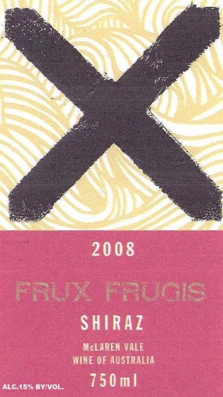 Ulithorne Wines Frux Frugis Shiraz 2008 Front Label