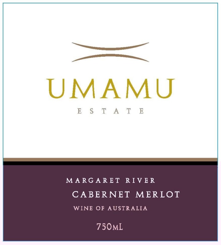 Umamu Estate Cabernet Merlot 2007 Front Label