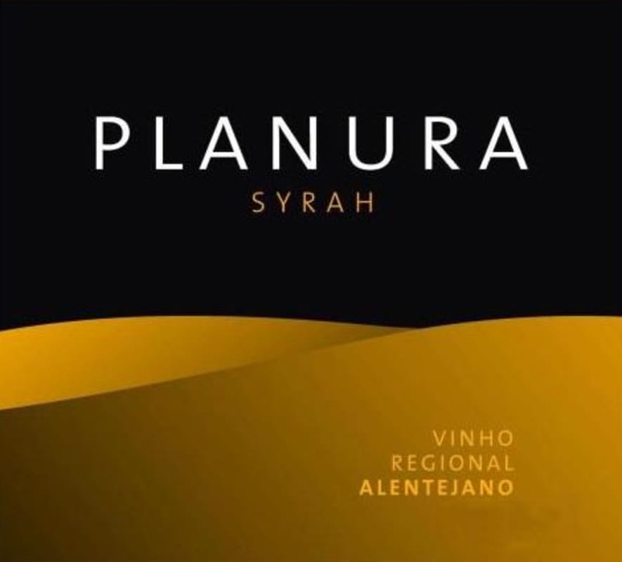 Unicer Bebidas Planura Syrah 2013 Front Label