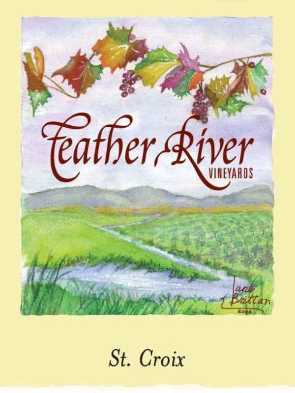 Feather River Vineyards St Croix 2010 Front Label