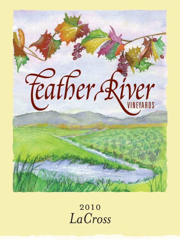 Feather River Vineyards Lacrosse 2010 Front Label
