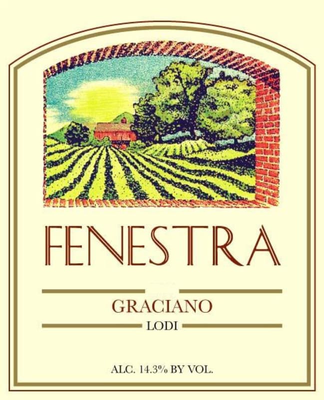 Fenestra Winery Graciano 2011 Front Label