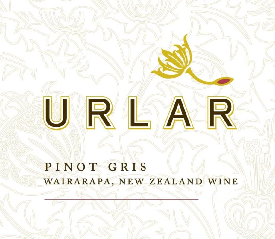 Urlar Estate Gladstone Pinot Gris 2014 Front Label