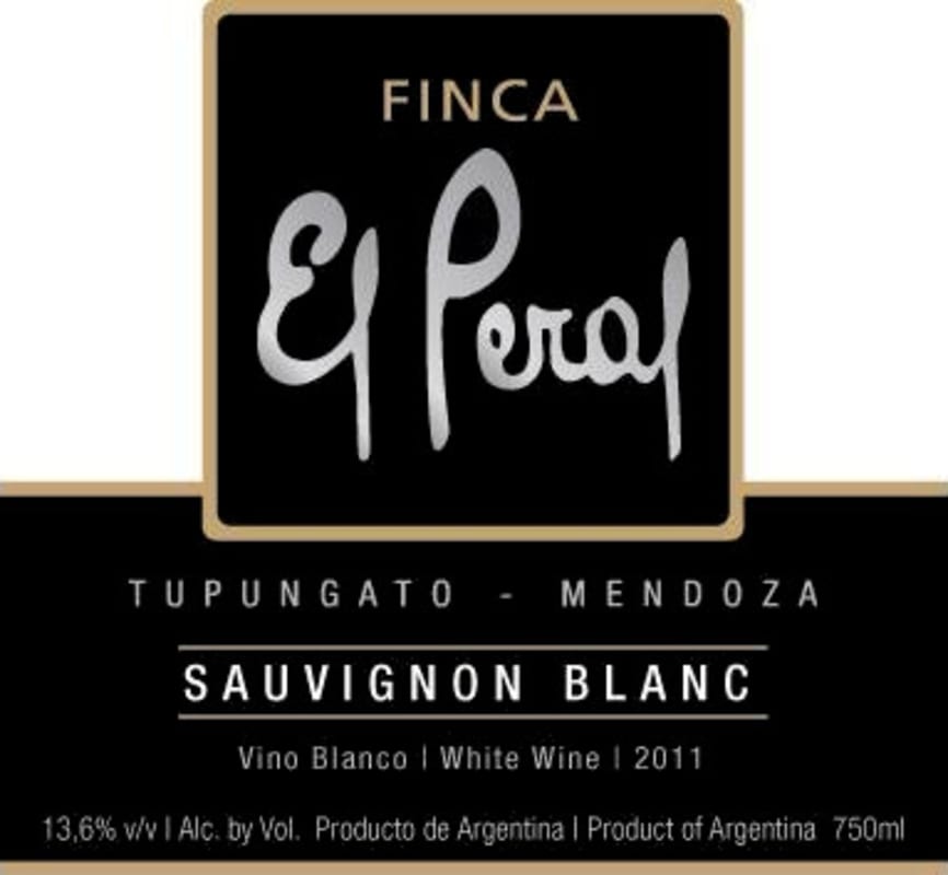 Uruco Wines Finca El Peral Sauvignon Blanc 2011 Front Label