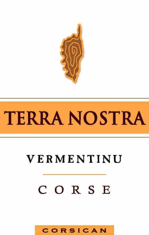 UVAL Les Vignerons Corsicans Corse Terra Nostra Vermentinu 2014 Front Label