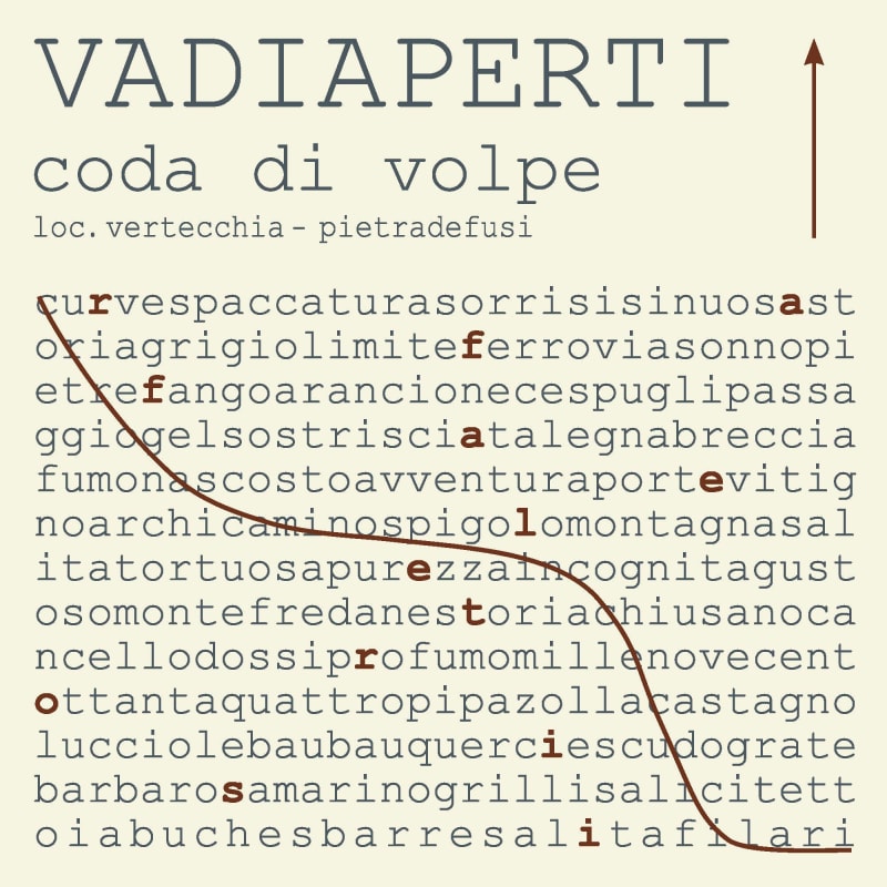 Vadiaperti Irpinia Coda di Volpe 2013 Front Label