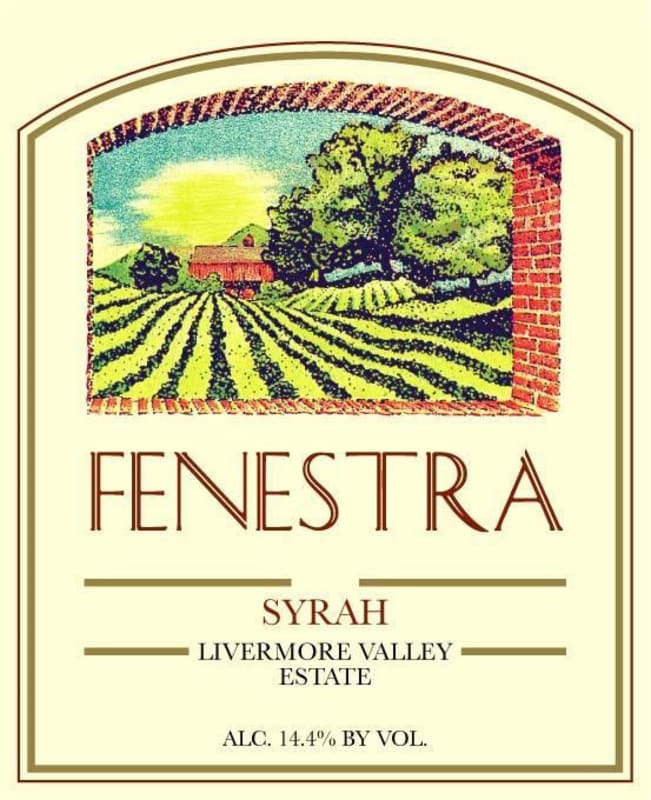 Fenestra Winery Estate Syrah 2007 Front Label